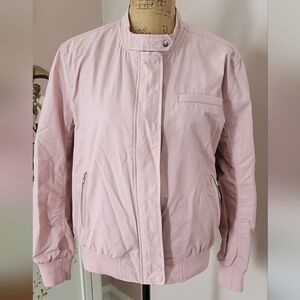 American Eagle Outfitters Light Pink Bomber Jacket